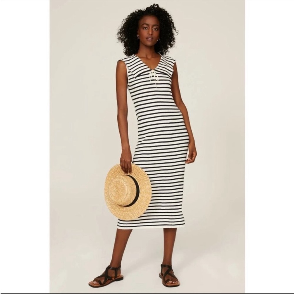 Rixo stripe Antibes dress nautical Sz.M